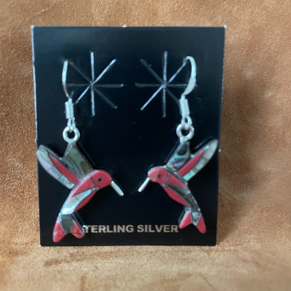 Hummingbird Earring - Picture 2 of 2